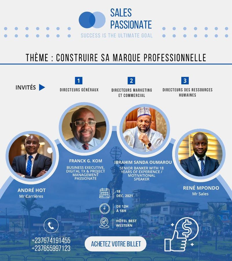 Conférence Sales Passionate - Franck Gérard Kom